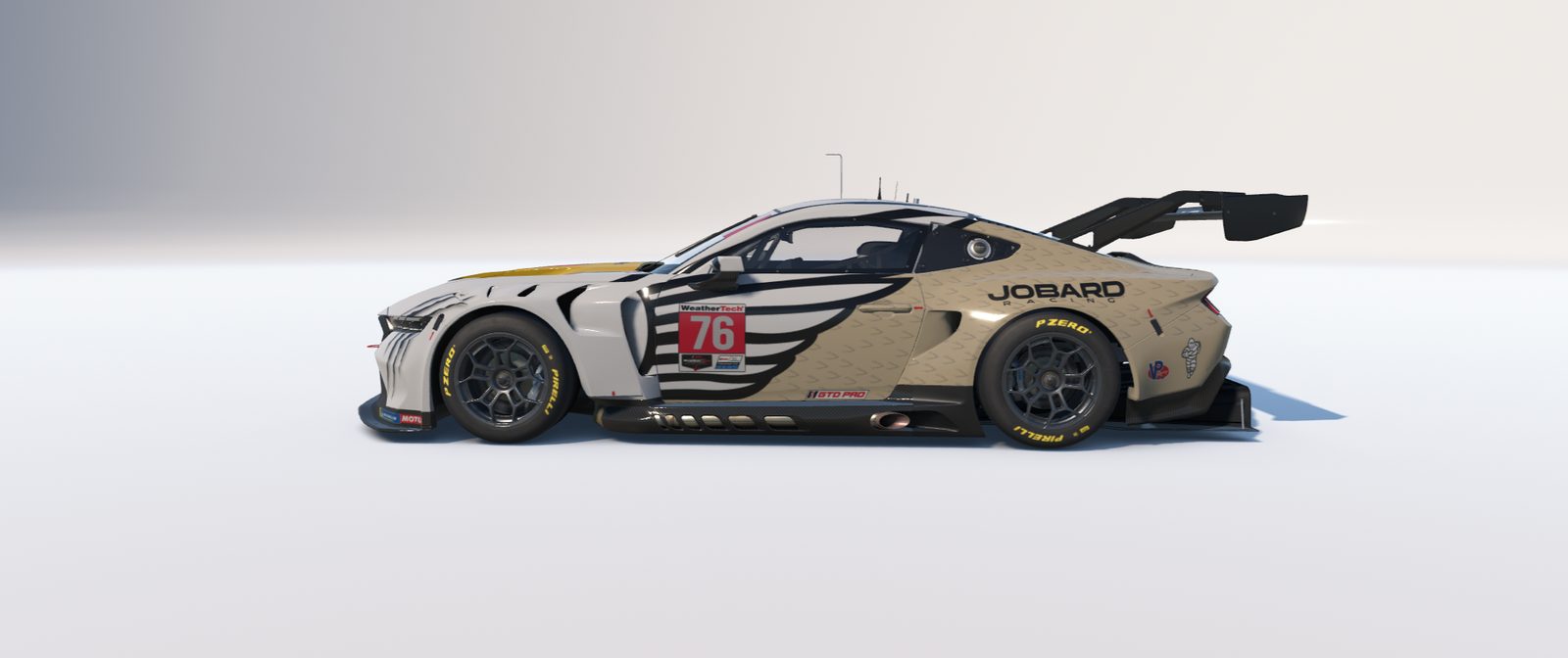 福特 Mustang GT3 — 侧面