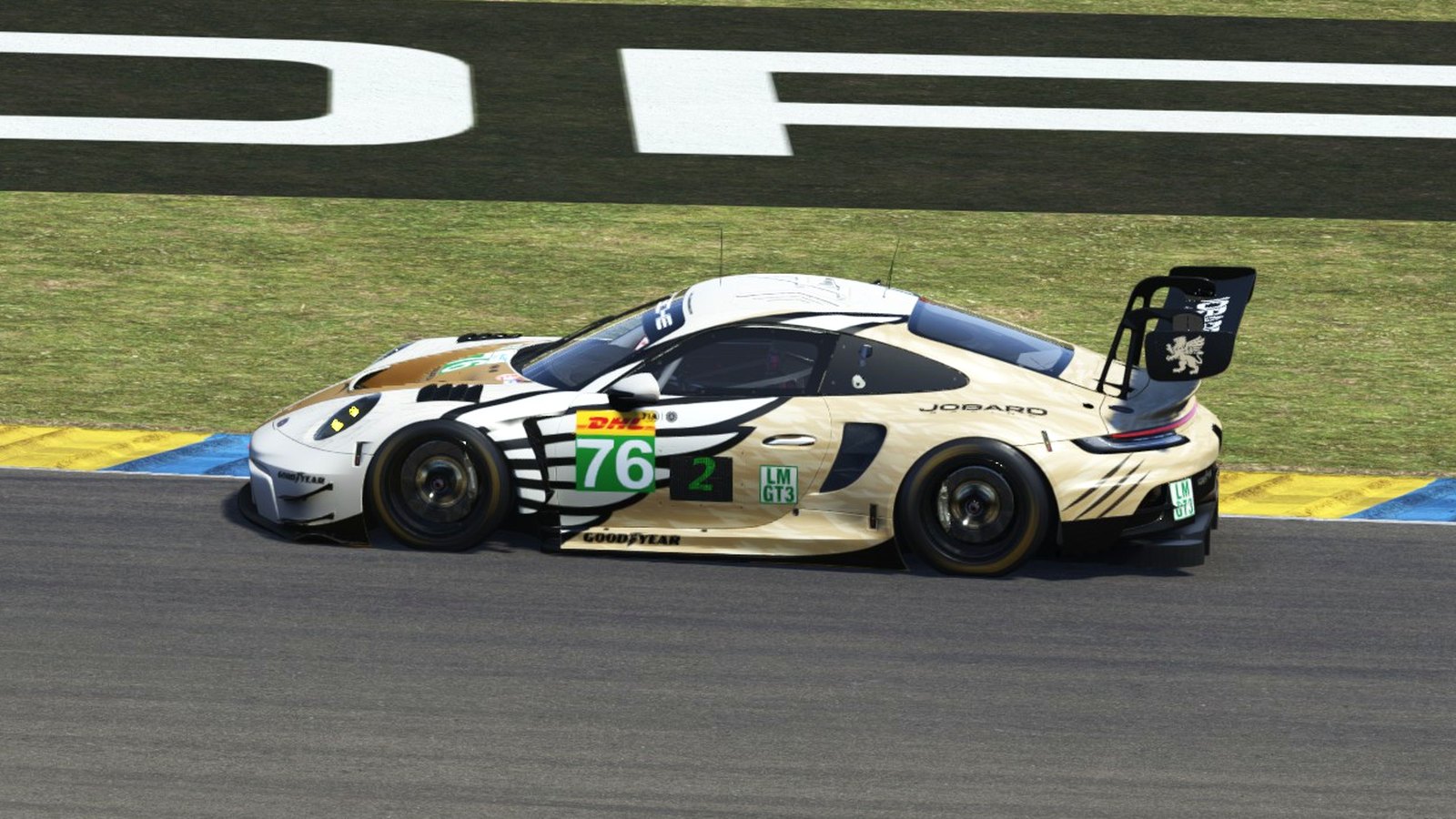 Porsche 911 GT3 R (992) — perfil, curvas Porsche